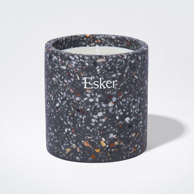 Travertine Plantable Candle by Esker