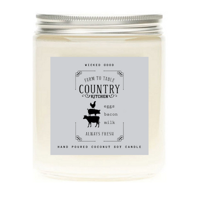 Farmhouse Kitchen Candles by Wicked Good Perfume