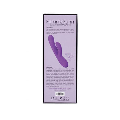 Femme Funn Ultra Rabbit Vibrator - Purple by Condomania.com