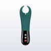 Fun Factory Manta Rechargeable Vibrating Male Stroker For Men - Deep Blue by Condomania.com