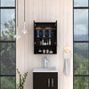 Ozark 24" Medicine Cabinet With Mirror, One Shelf by FM FURNITURE