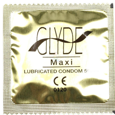 Glyde Maxi Large Size Vegan Condoms by Condomania.com