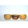 Altar bowl Ox Horn cup with triple moon Divination small bowl astrology ritual