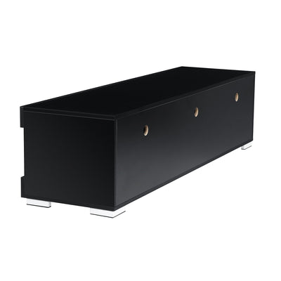 LED TV Stand with 6 Open Drawers