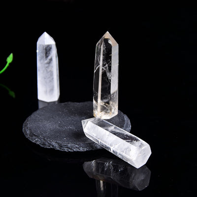 Natural Crystal Clear Transparency Quartz Healing Stone
