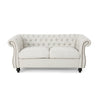 Modern Chesterfield Tufted Velvet Sofa Set