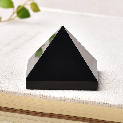 Natural Fluorite Crystal Pyramid Quartz Healing Stone