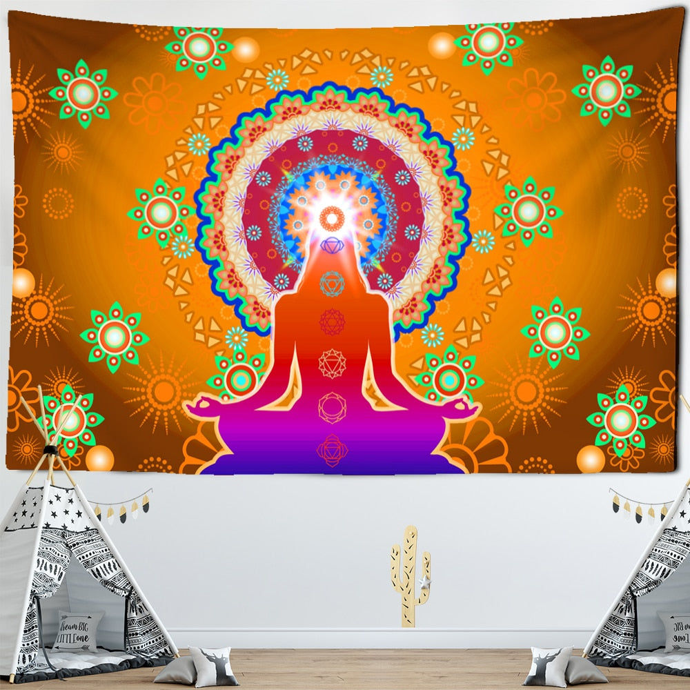 Meditation 7 Chakra Tapestry