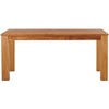 TableChamp Dining Table Set for Four with Bench and 2x Chair Honey Solid Pine Wood - Five Different Sizes by TableChamp