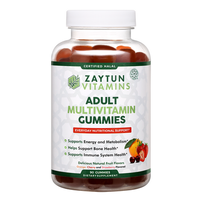 Halal Adult Multivitamin Gummies by Zaytun Vitamins