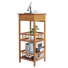Bamboo Side Table 3-Tier