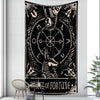 Tarot Moon Tapestry Wall Hanging Mysterious Decor