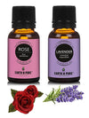 Earth N Pure Lavender & Rose Essential Oils by Distacart