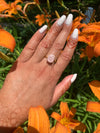 Raw Gem Oval Solitaire Ring - FINAL SALE by Ash & Rose