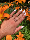 Raw Gem Oval Solitaire Ring - FINAL SALE by Ash & Rose