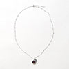 January Garnet Birthstone Necklace by Tiny Rituals