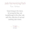 Harmonizing Jade Pack by Tiny Rituals