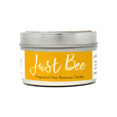 Beeswax Candle - Just Bee (no added scent) by Sister Bees