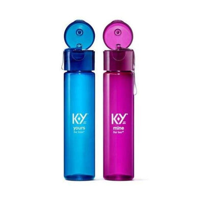 K-Y Yours and Mine - Couples Water-Based Lubricant by Condomania.com