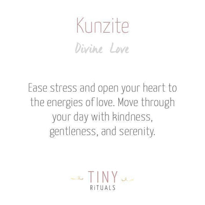 Kunzite Energy Bracelet by Tiny Rituals