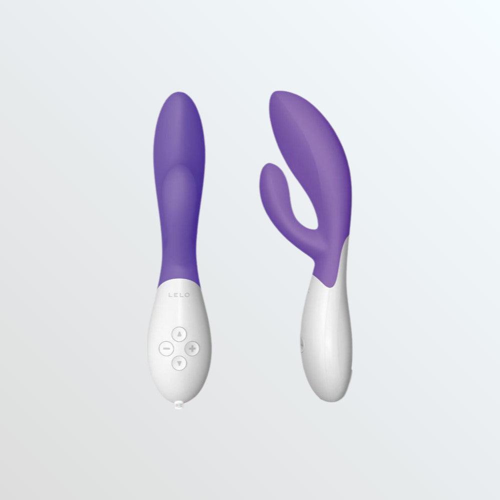 LELO Ina 2 Waterproof Rabbit Vibrator - Lavender by Condomania