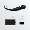 LELO Smart Wand 2 Large - Luxury Wand Massager Black by Condomania.com