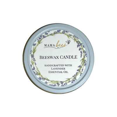 Mama's Lavender Infused Beeswax Candle by Sister Bees