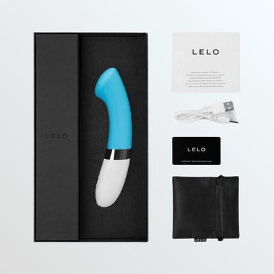 Lelo Gigi 2 Luxury Personal G-Spot Vibrator - Turquoise by Condomania.com
