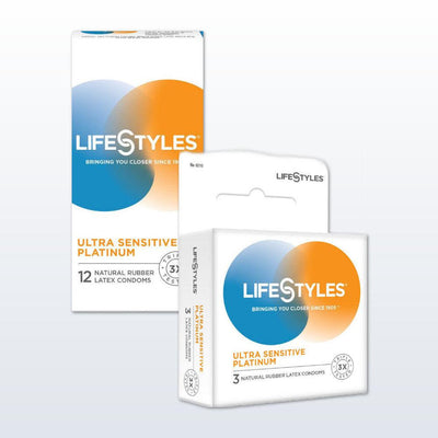 LifeStyles Ultra Sensitive Platinum Condoms by Condomania.com