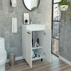 Selma 24" Freestanding Vanity Cabinet With Division by FM FURNITURE