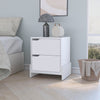 Lovell Nightstand, Two Drawers by FM FURNITURE