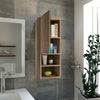Milwaukee Medicine Cabinet, Two Shelves, Single Door Cabinet, Two Interior Shelves by FM FURNITURE