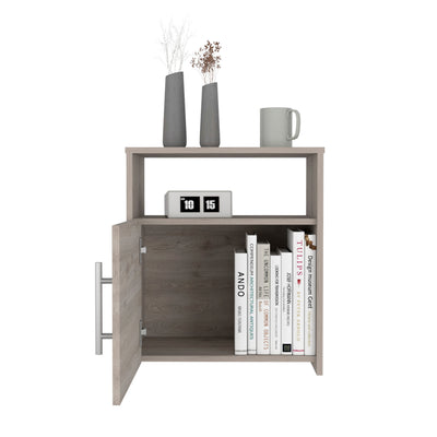 Bristol Nightstand, One Cabinet, Top surface by FM FURNITURE