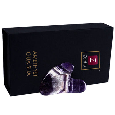 Zobha Amethyst Gua Sha by Distacart