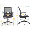 Adelaide Medium Back | Revolving Ergonomic Office Chair