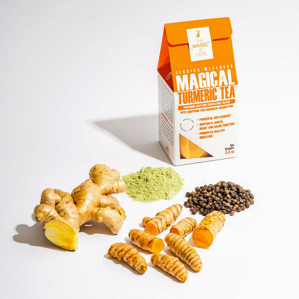 Magical Turmeric Tea by Jessica Wellness Shop