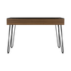 Kyoto 120 Writing Desk, Hairpin Legs, One  Drawer by FM FURNITURE