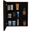 Lincoln Mirrored Medicine Cabinet, Five Interior Shelves by FM FURNITURE