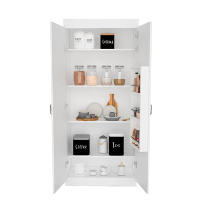 Albany, Double Door Pantry Cabinet, Five Shelves by FM FURNITURE