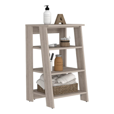 Phoenix Linen Cabinet, Four Shelves by FM FURNITURE