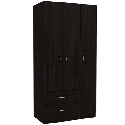Eureka Three Door Armoire, Two Drawers, Rod by FM FURNITURE