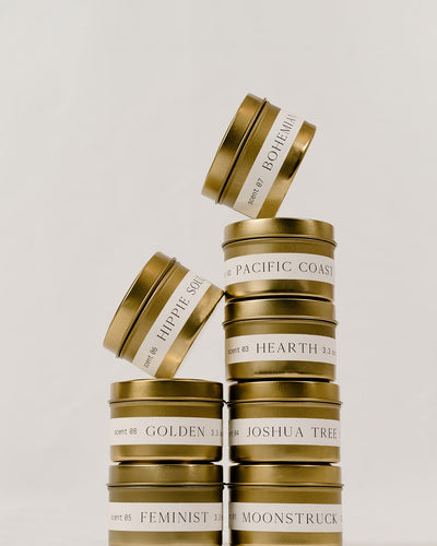 HEARTH Travel Tin Candle by Orchid + Ash
