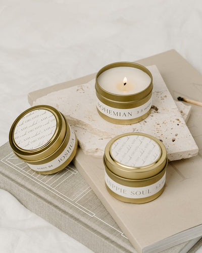 HEARTH Travel Tin Candle by Orchid + Ash