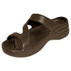 Women's Z Sandals - Dark Brown by DAWGS USA