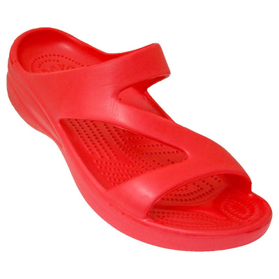 Women's Z Sandals - Red by DAWGS USA