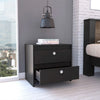 Lily Nightstand, Two Drawers, Superior Top by FM FURNITURE