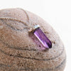 Amethyst Crystal Point Necklace by Tiny Rituals
