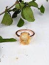 Raw Gem Oval Solitaire Ring - FINAL SALE by Ash & Rose