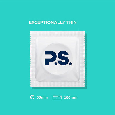 P.S. Ultra-Thin Vegan Condoms by Condomania.com