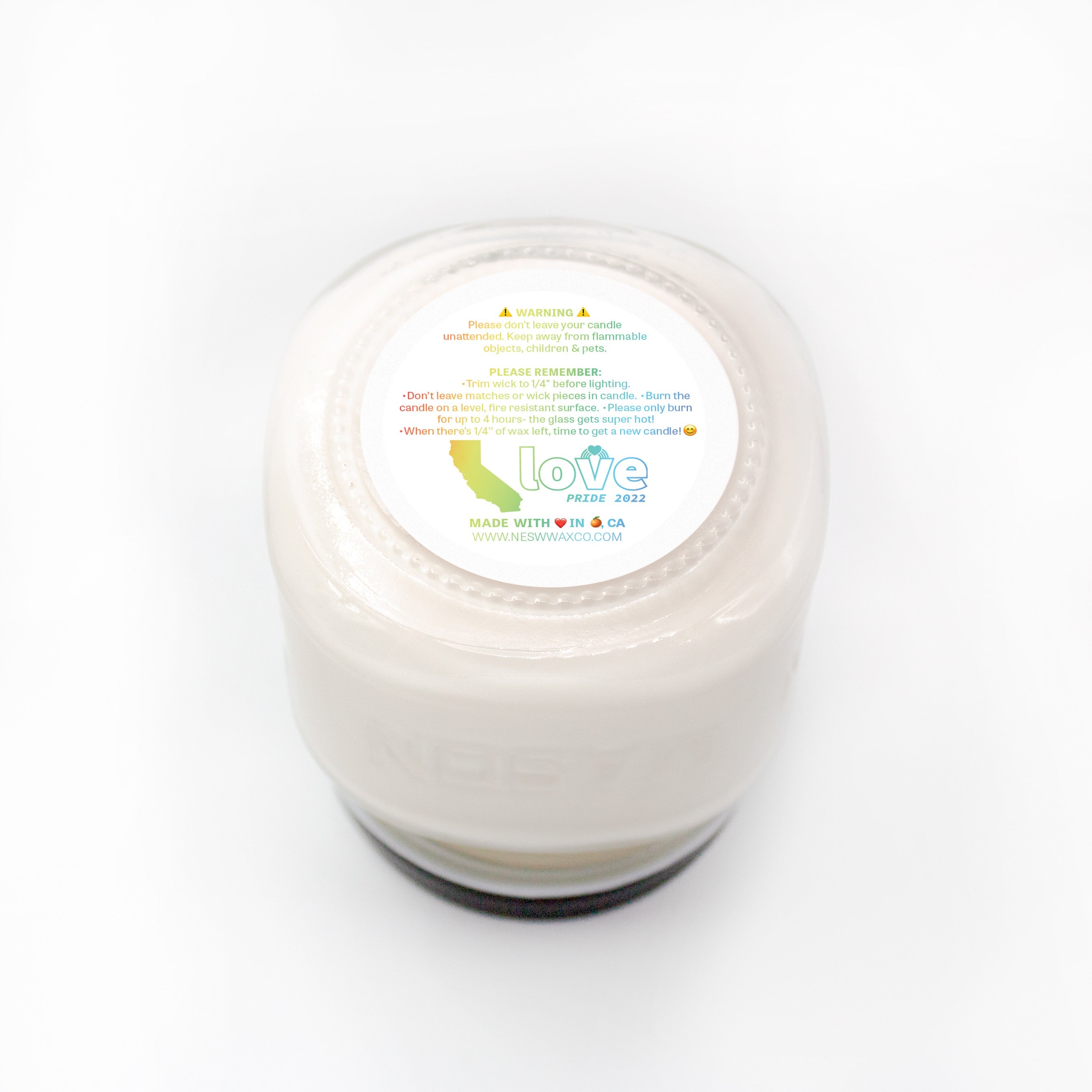 PRIDE 2022- Proud Ally by NESW WAX CO//